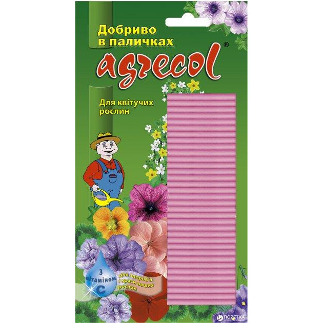 AGRECOL в палочках для цветущих растений с витамином С 30 шт (2018040482) - зображення 1