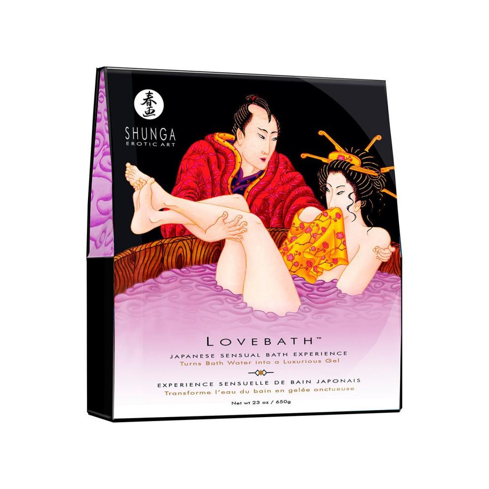 Shunga Гель для ванны  LOVEBATH - Sensual Lotus 650гр - зображення 1
