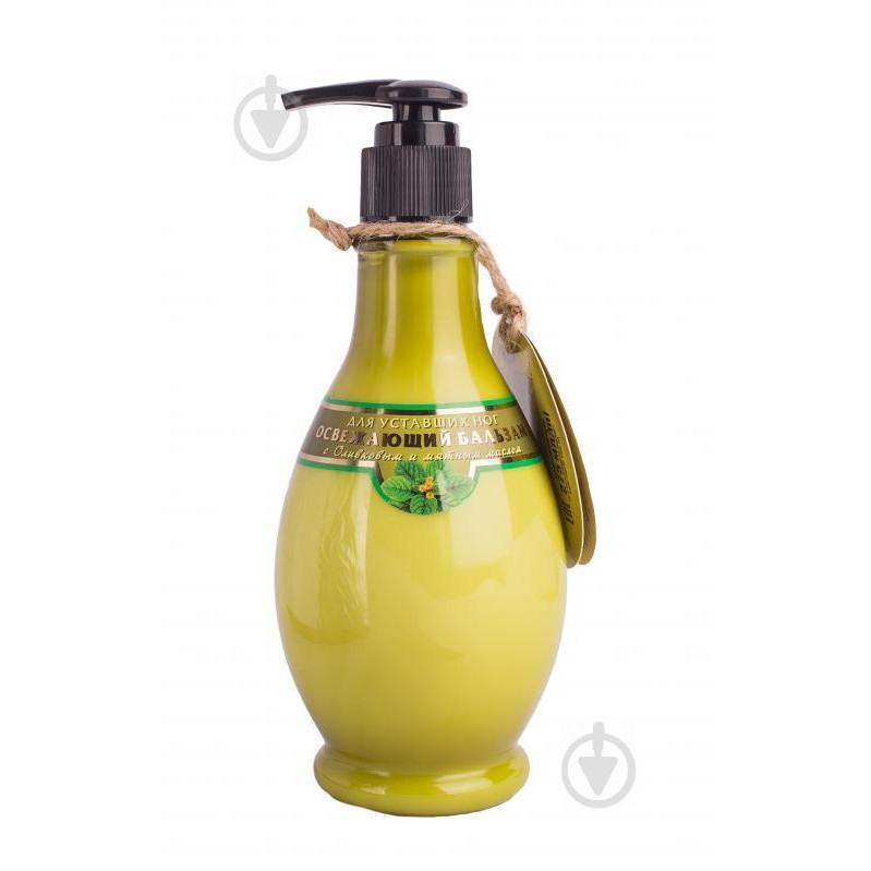 Вкусные Секреты Бальзам для ног  с оливковым и мятным маслом 275мл (4820074621385) - зображення 1