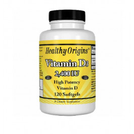 Healthy Origins Healthy Origins Vitamin D3 2,400 IU 120 Softgels Вітамін D3