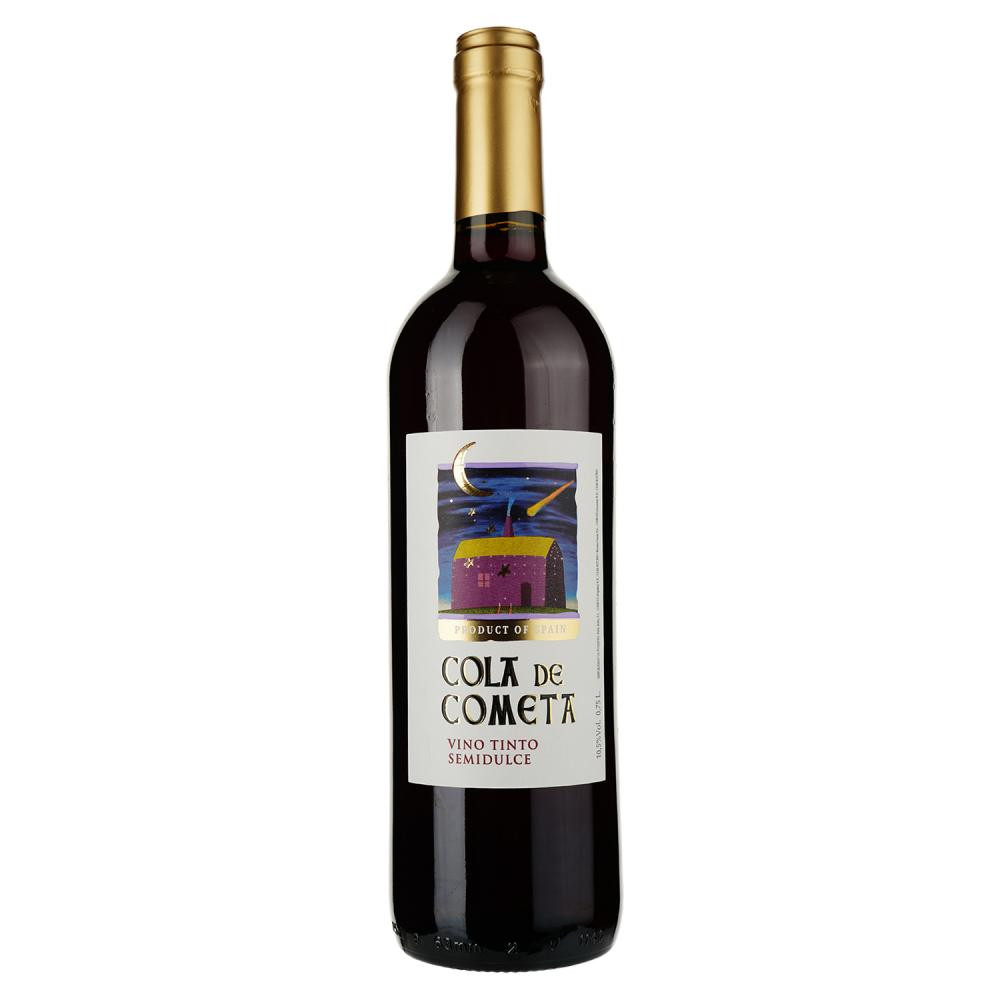 Cola de Cometa Вино  червоне напівсолодке 0.75 л 10.5% (8410702056656) - зображення 1