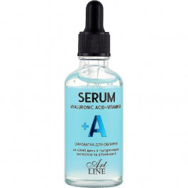 Art Line Сироватка для обличчя  Serum Hyaluronic Acid + Vitamin A 50 мл