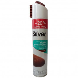 Silver Спрей Краска востановитель для замши и нубука 250мл.+20%(300мл.),коричневый (8690757002598)