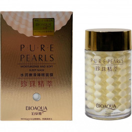 Bioaqua Крем-маска для обличчя  Pure Pearls, з натуральную пудрою з перлин, 120 мл