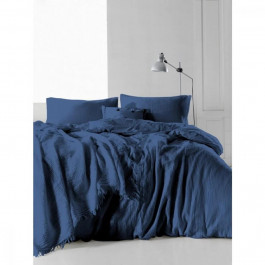 SoundSleep Muslin Dark Blue ранфорс сімейний синій (93334587)