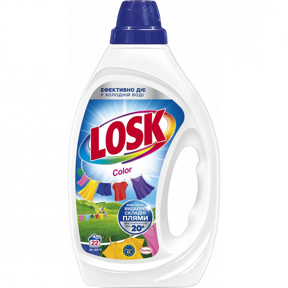 Losk Гель для прання Color, 990 мл (9000101599954) - зображення 1
