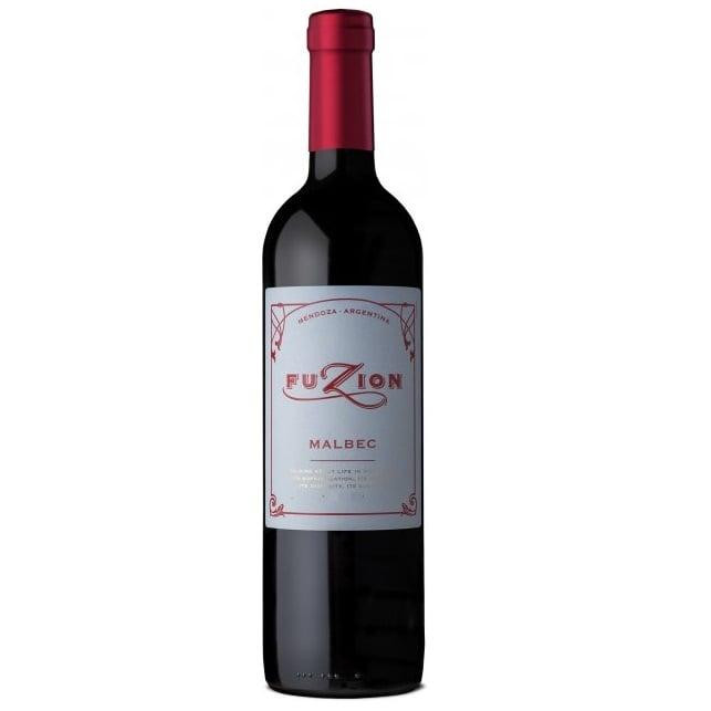 Fuzion Вино червоне сухе  Malbec, 0,75 л (7791728019681) - зображення 1