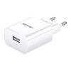 USAMS T21 Charger kit T18 single USB White + Lightning (T21OCLN01) - зображення 2