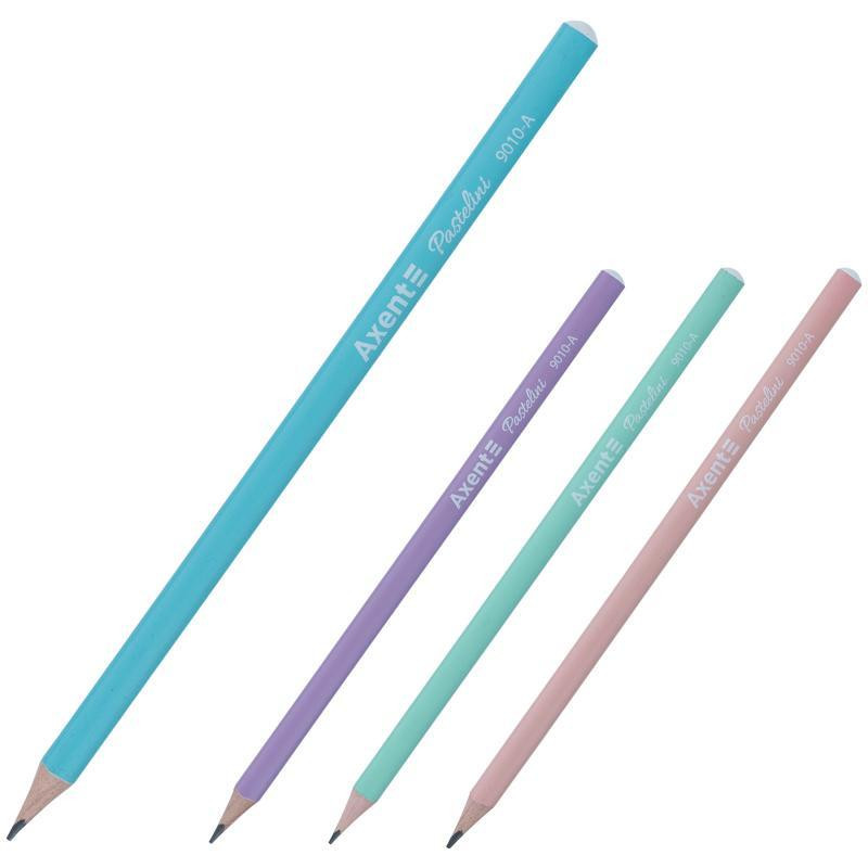 Axent олівець графітний  Pastelini, НВ, 36 шт., туба 9010/36-A - зображення 1