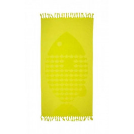 Barine Home Полотенце махровое Fish Lime Barine желтое 50х90 см (svt-2000022244312)