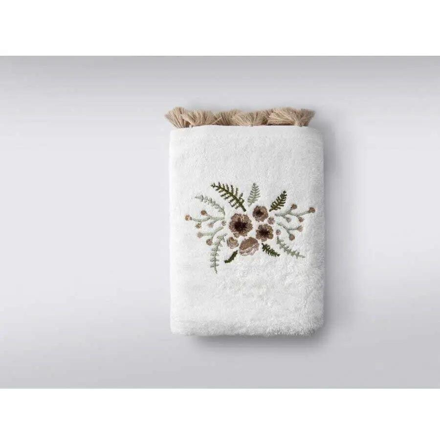 IRYA Махровое полотенце Elia ekru молочное 70х140 см (2000022252904) - зображення 1