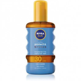 Nivea Sun Protect & Bronze суха олійка для засмаги SPF 30 200 мл