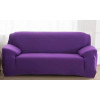 Homytex Чохол на диван тримісний  Біфлекс Однотонний 195х230 см, Фіолетовий (6-12108) - зображення 1