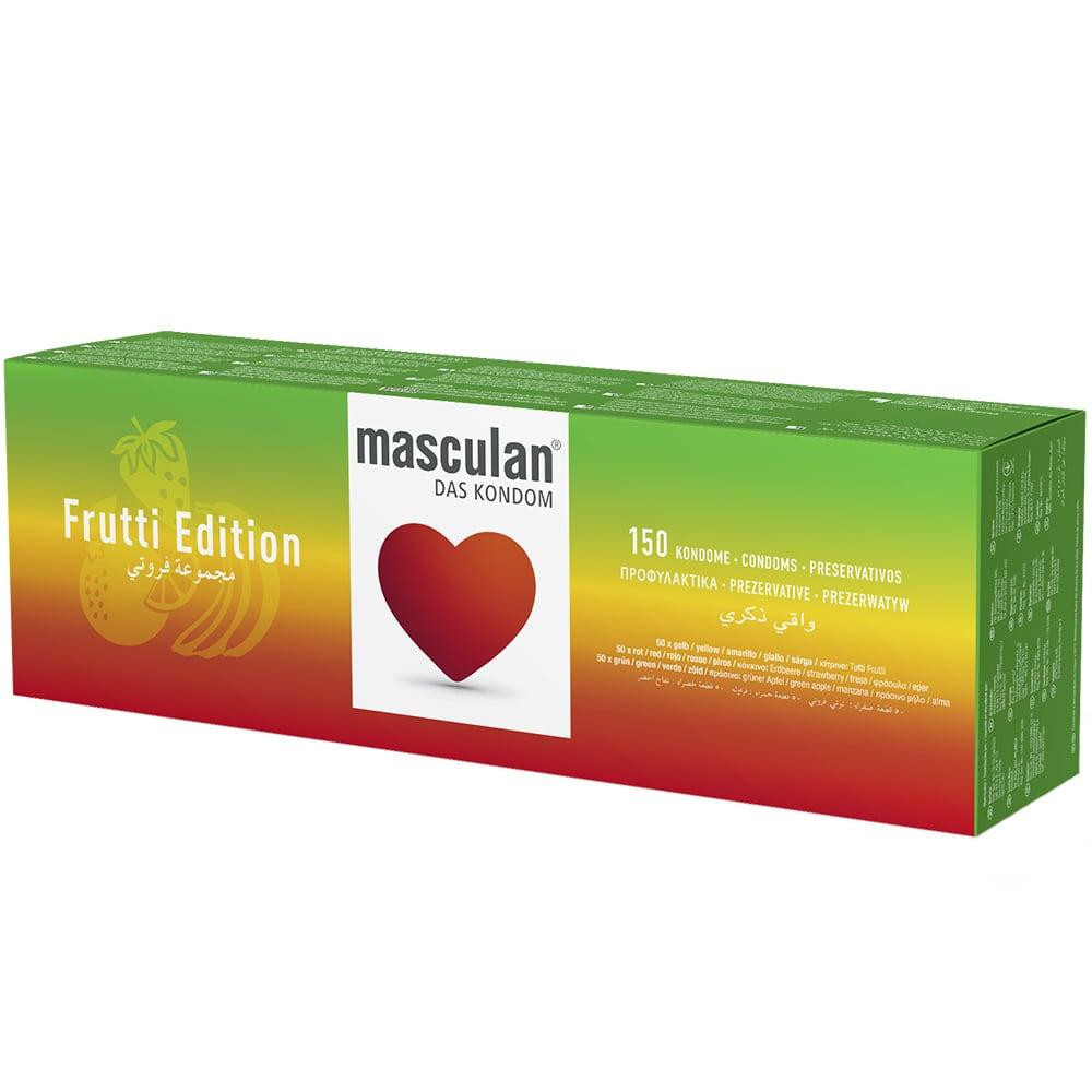 Masculan Презервативы Masculan Frutti Edition 150 шт (4019042021504) - зображення 1