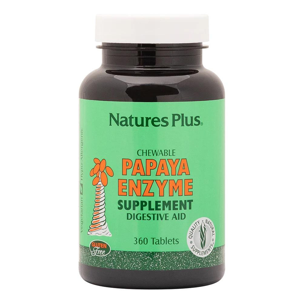 Nature's Plus Papaya Enzyme 360 жув таб - зображення 1