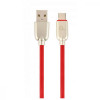 Cablexpert Premium USB2.0 CM/AM Red 2m (CC-USB2R-AMCM-2M-R) - зображення 1