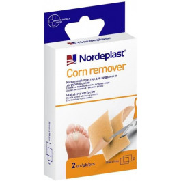 NordePlast Набір мозольних пластирів  для видалення загрубілої шкіри 50 мм х 70 мм х 2 шт (4751028535758)