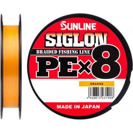 Sunline Siglon PE X8 / Orange / #2.5 / 0.270mm 150m 18.5kg