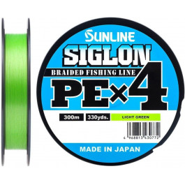 Sunline Siglon PE X4 / Light Green / #1.7 / 0.223mm 300m 13.0kg