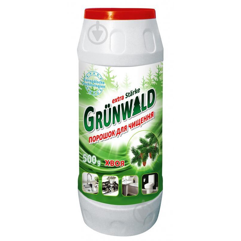 Grunwald Порошок для чищення  з ароматом Хвої GRL80815 500 г (4260700180815) - зображення 1