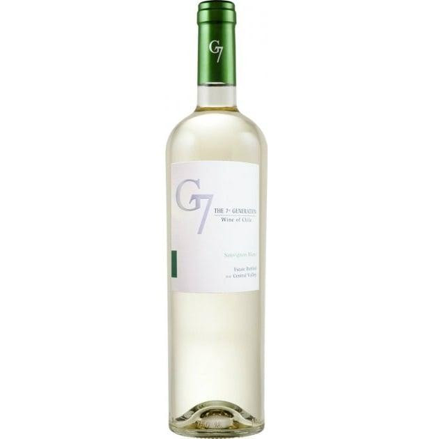 Carta Vieja Вино G7 Sauvignon Blanc 0,75 л сухе тихе біле (7804310546240) - зображення 1