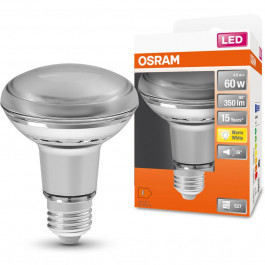 Osram LED Spot Reflector R80 4,3W E27 2700K 220-240V (4058075433304)