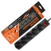 Мережевий фільтр-подовжувач LogicPower LP-X5 Premium Black 3.0м (9584)