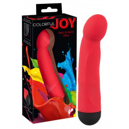 You2Toys Вибратор для точки G Colorful Joy Red G-Spot Vibe красный 17,5 см (587567)