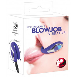 You2Toys Rechargeable Blowjob Vibrator, Фиолетовый (590169)
