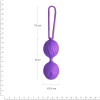 Adrien lastic Geisha Lastic Balls Mini S Фиолетовый (AD40443) - зображення 2