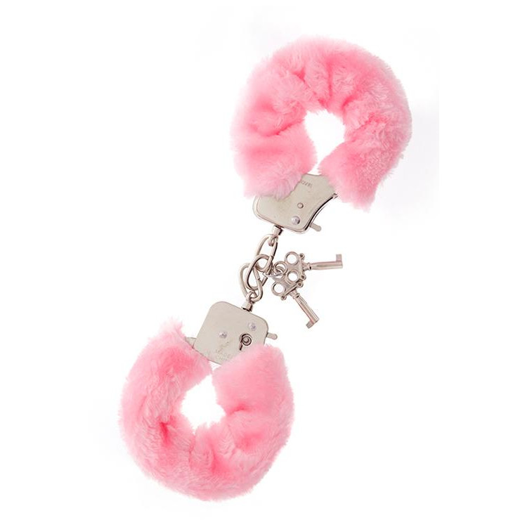 Dream toys Наручники Metal Handcuff with Plush. PINK (T160033) - зображення 1