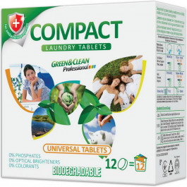 Green&Clean Professional Compact 12 таб. (GCL02458)