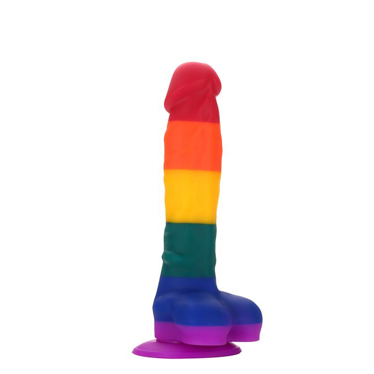 Dream toys COLOURFUL LOVE DILDO (DT21693) - зображення 1