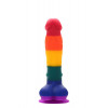 Dream toys COLOURFUL LOVE DILDO (DT21693) - зображення 3