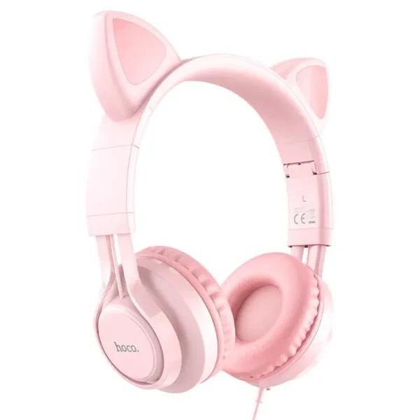 Hoco W36 Cat Ear Pink (770394) - зображення 1