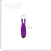 Adrien lastic Вибростимулятор Lastic Pocket Vibe Rabbit Фиолетовый, Фиолетовый (AD33483) - зображення 2