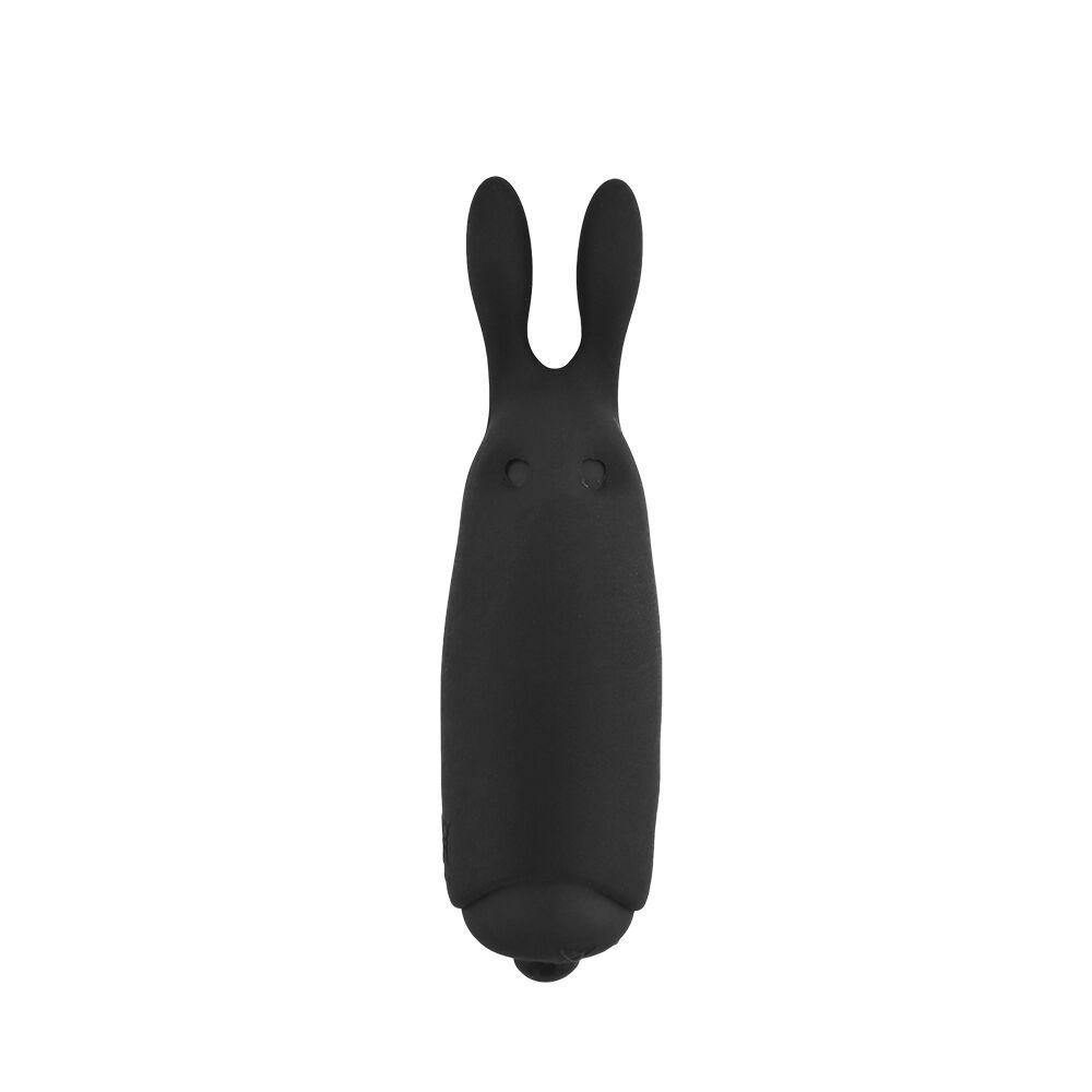 Adrien lastic Вибростимулятор Lastic Pocket Vibe Rabbit Черный, черный (AD33499) - зображення 1