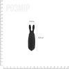 Adrien lastic Вибростимулятор Lastic Pocket Vibe Rabbit Черный, черный (AD33499) - зображення 2