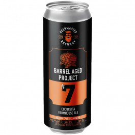 Beermaster Brewery Пиво  CucFarmAlBarAgPr7 світле нефільтроване з/б, 0,33 л (4823096428567)