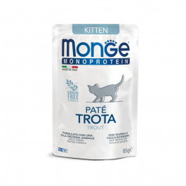 Monge Monoprotein Kitten паштет з фореллю 85 г (8009470013727)