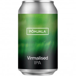 Pohjala Пиво  Virmalised IPA рожеве 6.5% 0.33 л ж/б (4742976013559)