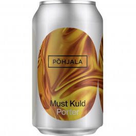 Pohjala Пиво  Must Kuld темне 7.8% 0.33 л ж/б (4742976013764)