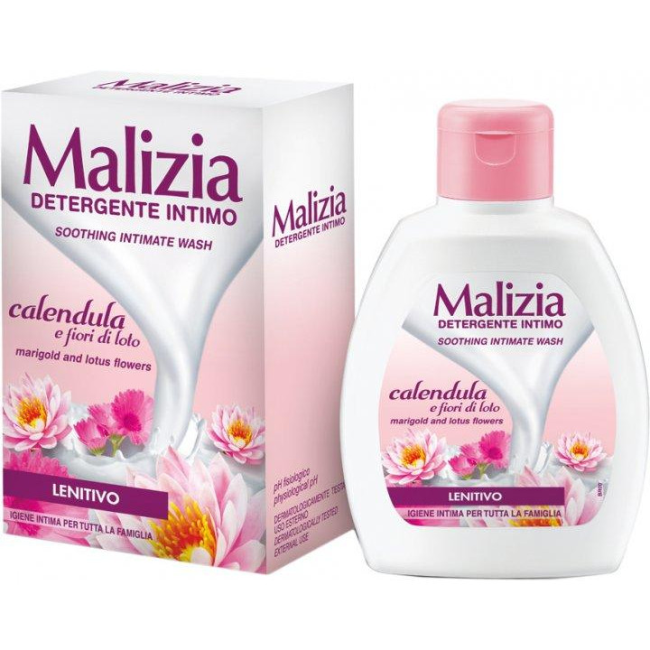 Malizia Гель для интимной гигиены  цветы Календулы и Лотоса 200 мл (8003510019632) - зображення 1