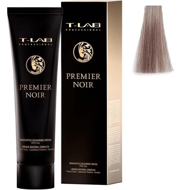 T-LAB Professional Крем-краска  Premier Noir Innovative Colouring Cream 10.1 Lightest ash blonde, 100 мл - зображення 1