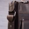 SHVIGEL Темно-коричнева сумка для ноутбука зі шкіри крейзі  (11109) - зображення 10