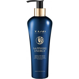 T-LAB Professional Шампунь  Sapphire Energy Absolute Wash для анти-эйдж эффекта волос и тела 300 мл (5060466662568)