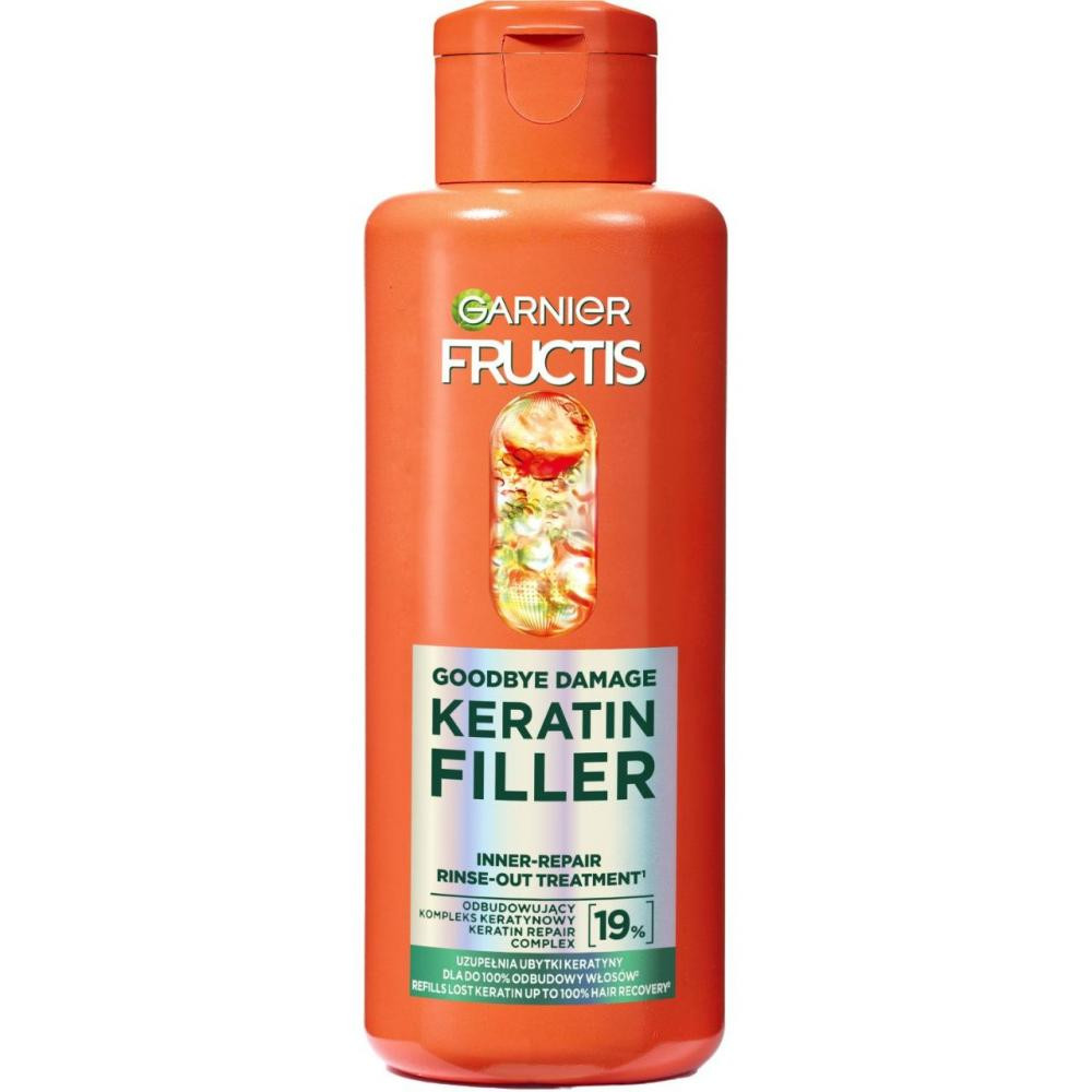 Garnier Змивний засіб для глибокого відновлення  Fructis Keratin Filler 200 мл (3600542571265) - зображення 1