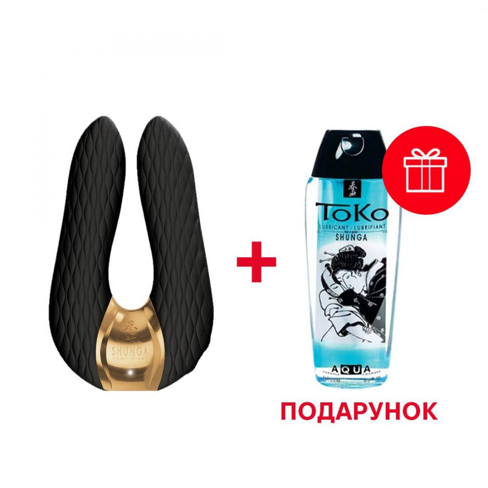 Shunga Aiko Intimate Massager Black. SO6902 - зображення 1