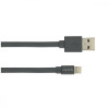 Canyon USB2.0 AM/Lightning Dark Gray 1m (CNS-MFIC2DG) - зображення 2