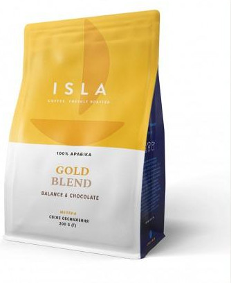 Isla Gold Blend мелена 200 г - зображення 1